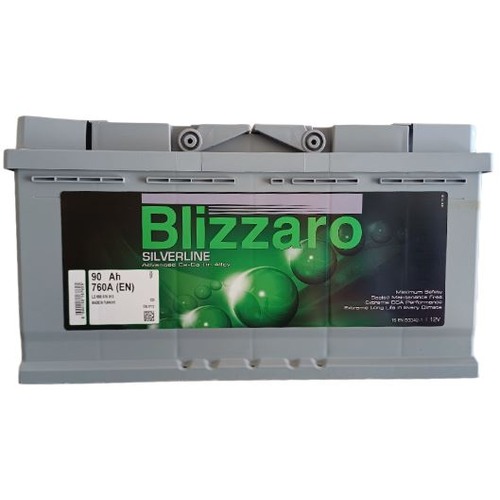 90 ah blizaro بطارية سيارة جافة بليزارو Blizzaro DIN 90L 12V 90AH - الصورة 1